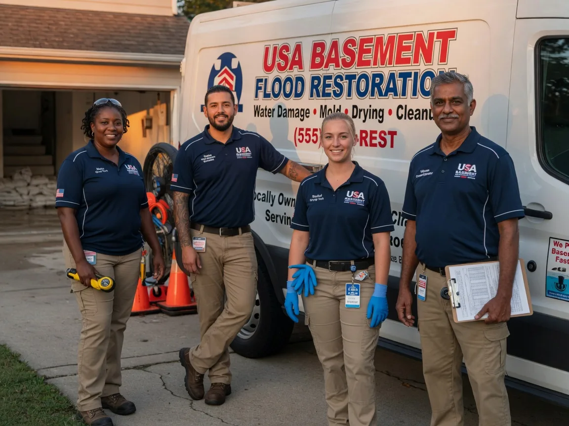 Basement Flood Cleanup company in Pell Lake, WI