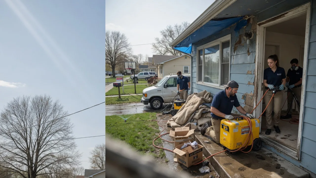 Basement Flood Cleanup in Pell Lake, WI near me